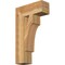 Ekena Millwork Westlake Block Rough Sawn Bracket, Western Red Cedar, 6"W x 18"D x 30"H BKT06X18X30WTL05RWR - alternate 1